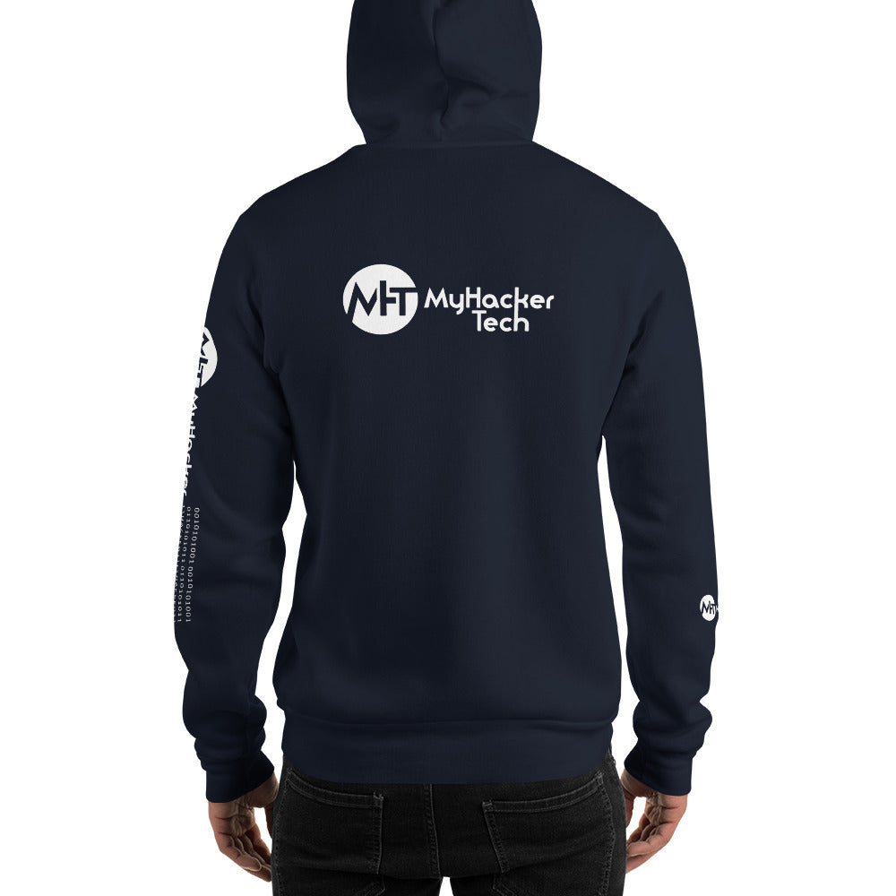 MyHackerTech Classic - Unisex Hoodie (with all sides designs) by DarkByteGear