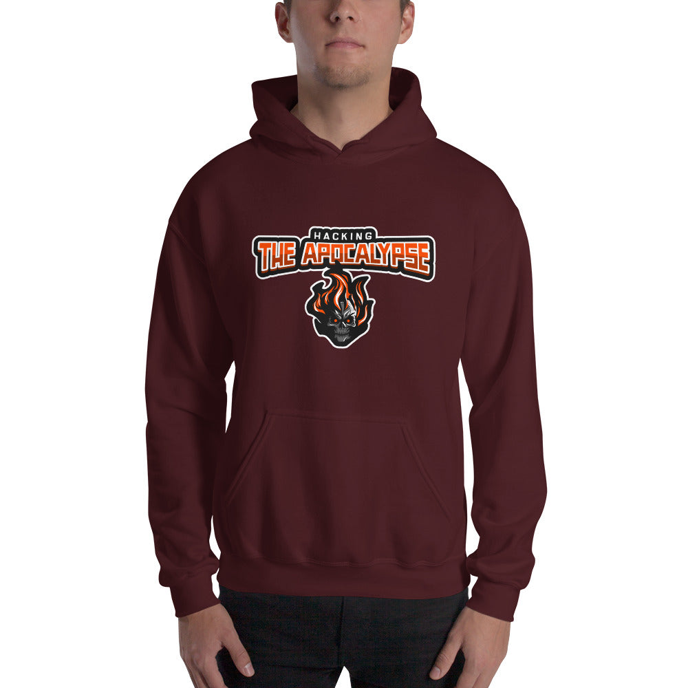 Hacking the apocalypse v1 - Unisex Hoodie by DarkByteGear