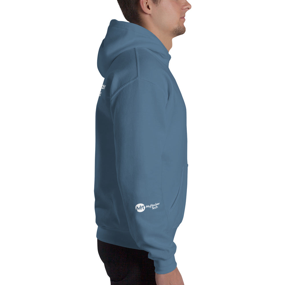 MyHackerTech Classic - Unisex Hoodie (with all sides designs) by DarkByteGear
