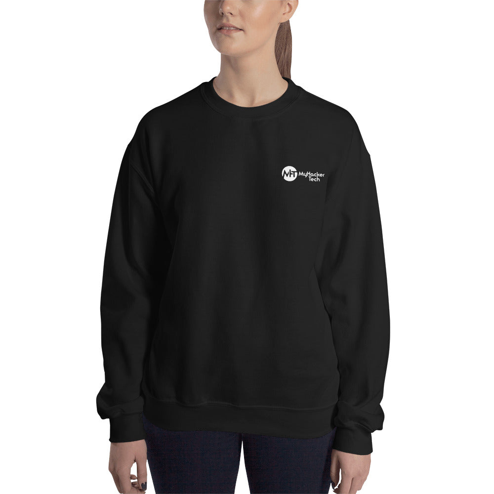 CyberWare Ronin - Unisex Sweatshirt (back print) by DarkByteGear