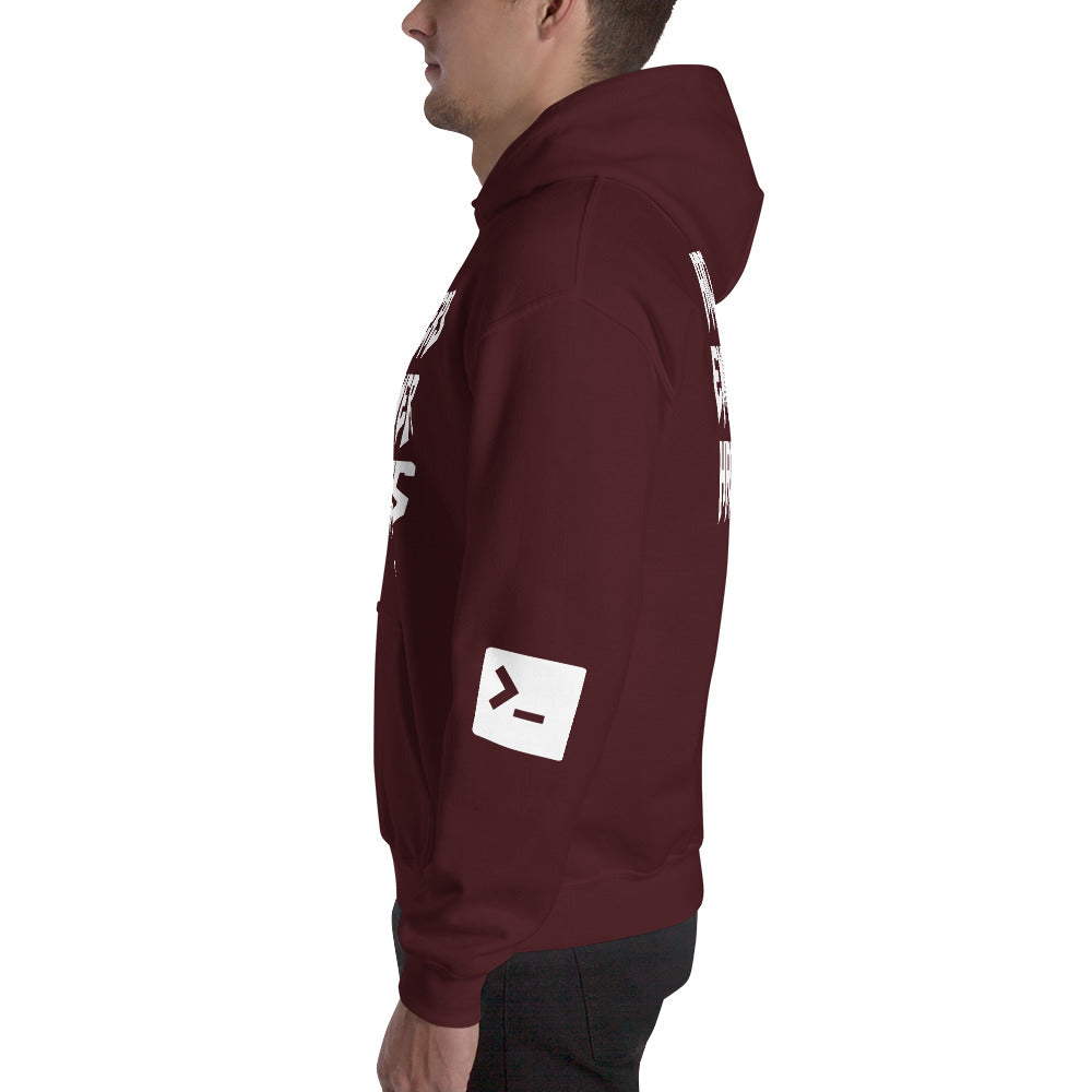 Hackers empower hackers - Unisex Hoodie by DarkByteGear