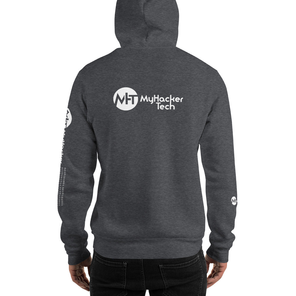 MyHackerTech Classic - Unisex Hoodie (with all sides designs) by DarkByteGear