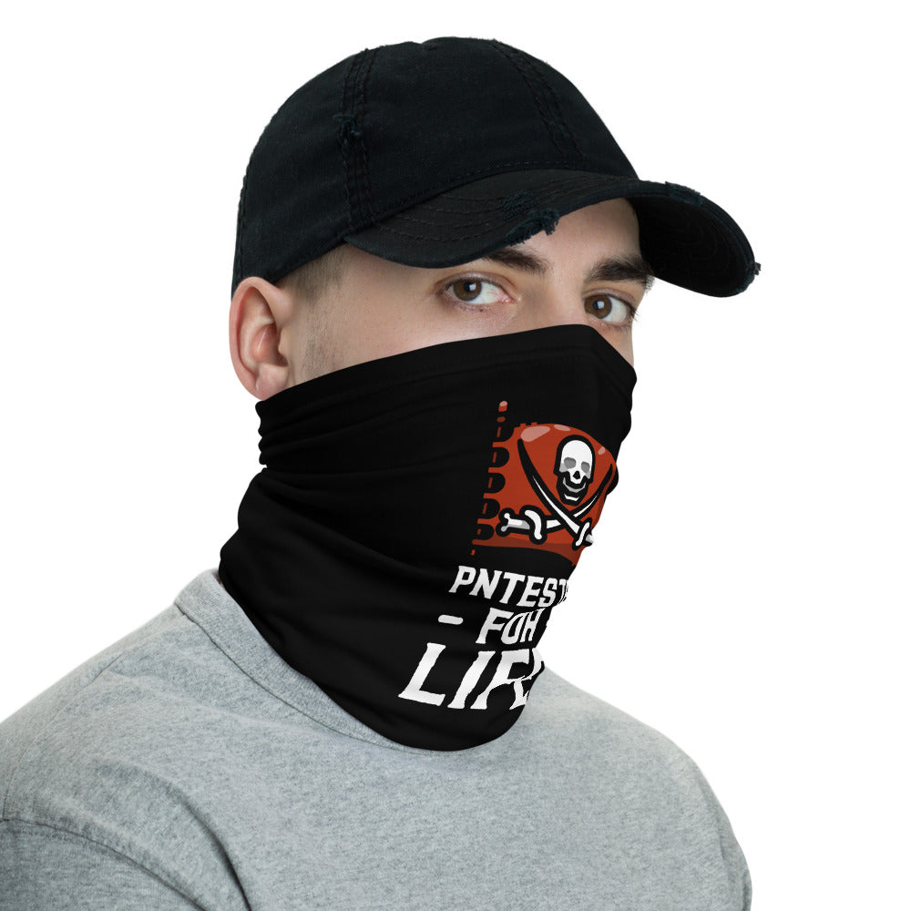 Pentester for life - Neck Gaiter by DarkByteGear