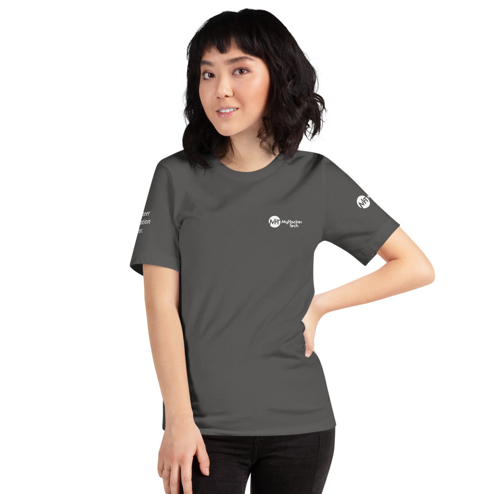 volunteer penetration tester - Short-Sleeve Unisex T-Shirt ( with all sides designs) by DarkByteGear