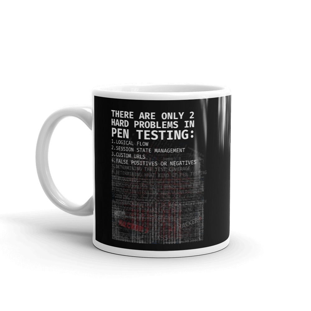 Problems in pen testing - Mug by DarkByteGear