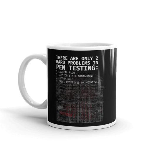 Problems in pen testing - Mug by DarkByteGear
