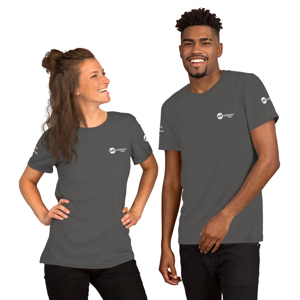 volunteer penetration tester - Short-Sleeve Unisex T-Shirt ( with all sides designs) by DarkByteGear