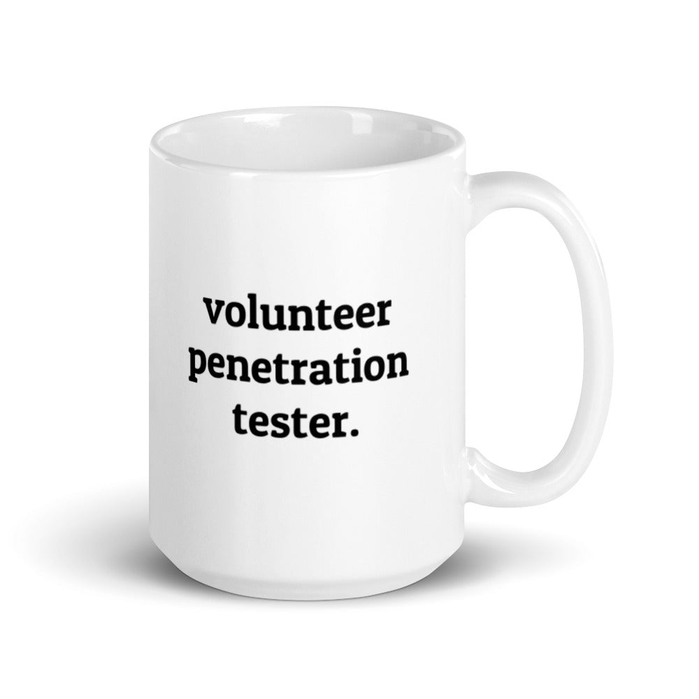 Volunteer penetration tester - Mug by DarkByteGear