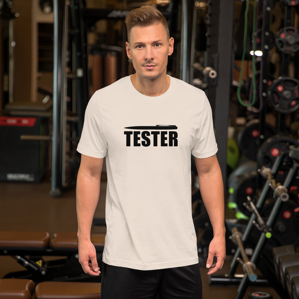 Pentester v5 - Short-Sleeve Unisex T-Shirt (black text) by DarkByteGear