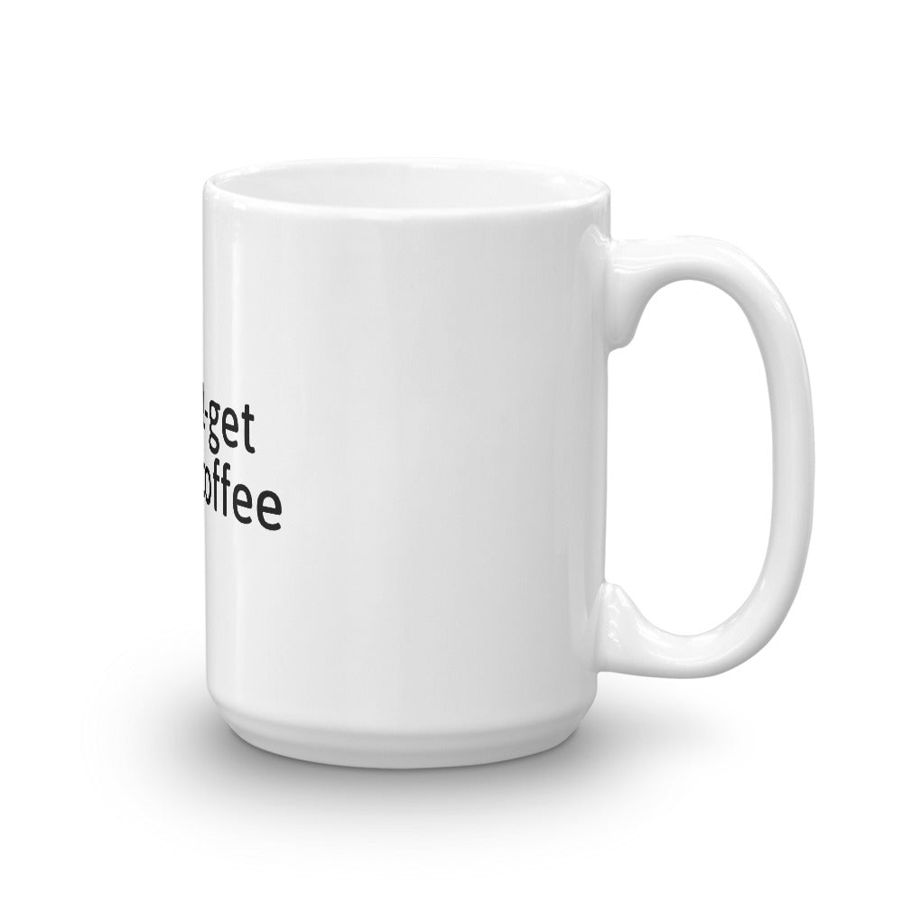 "apt-get install coffee" Hacker Mug (White) by DarkByteGear