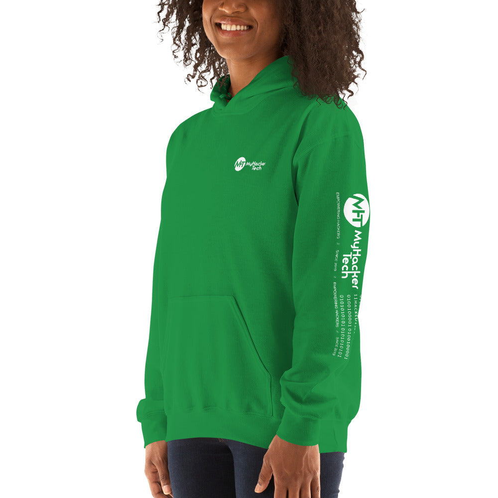 Hacking the apocalypse v1 - Unisex Hoodie (with all sides design) by DarkByteGear