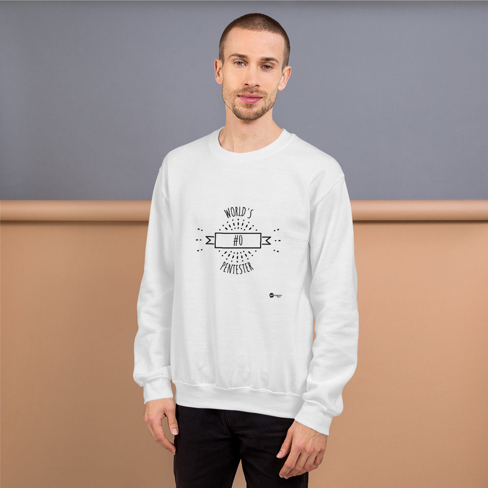 World's #0 Pentester- Unisex Sweatshirt by DarkByteGear