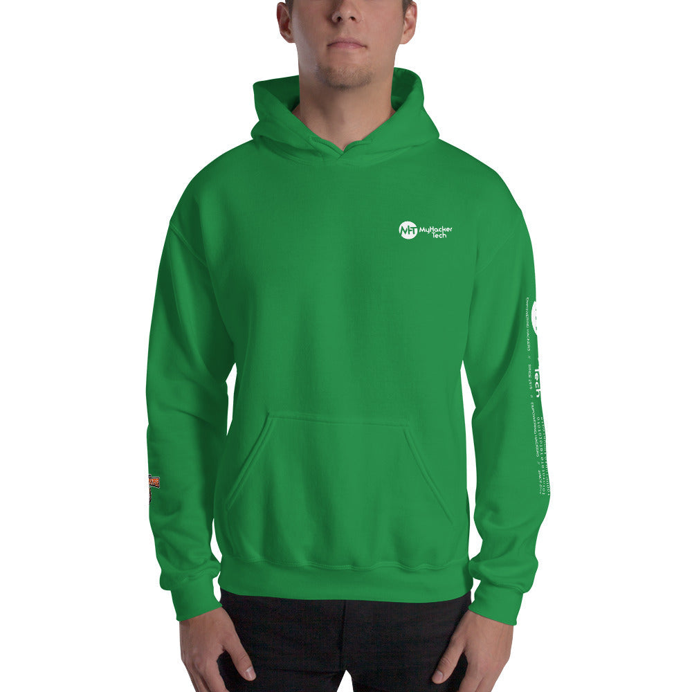 Hacking the apocalypse v1 - Unisex Hoodie (with all sides design) by DarkByteGear