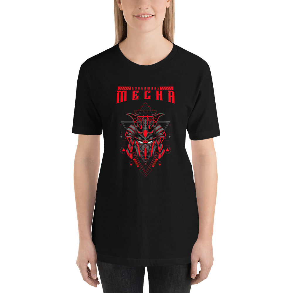 CyberWare Mecha - Short-Sleeve Unisex T-Shirt by DarkByteGear
