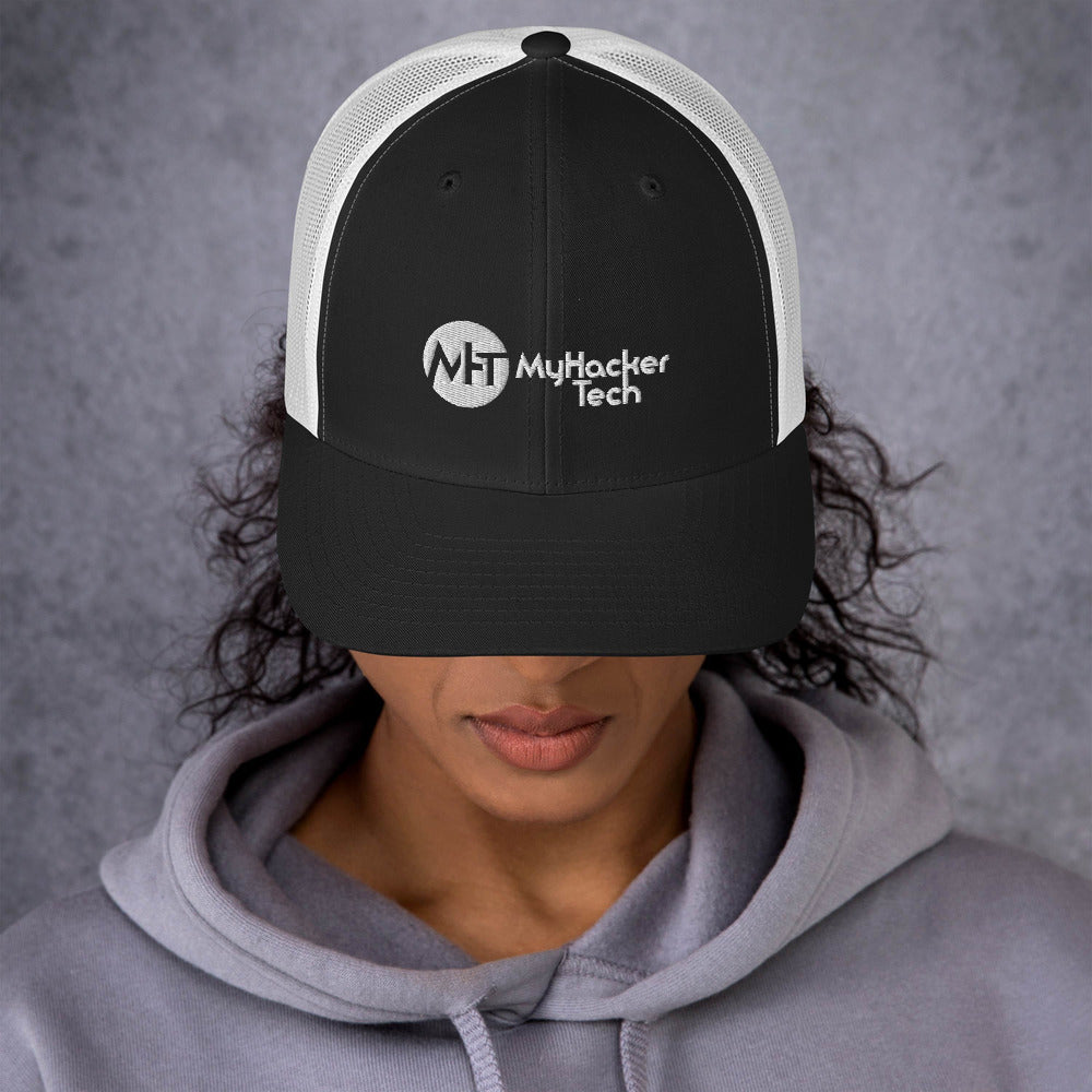MyHackerTech - Trucker Cap by DarkByteGear
