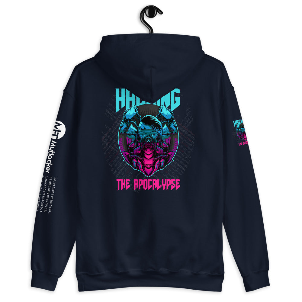 Hacking the apocalypse v2 - Unisex Hoodie by DarkByteGear