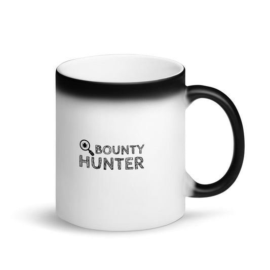 Bug bounty hunter - Matte Black Magic Mug by DarkByteGear