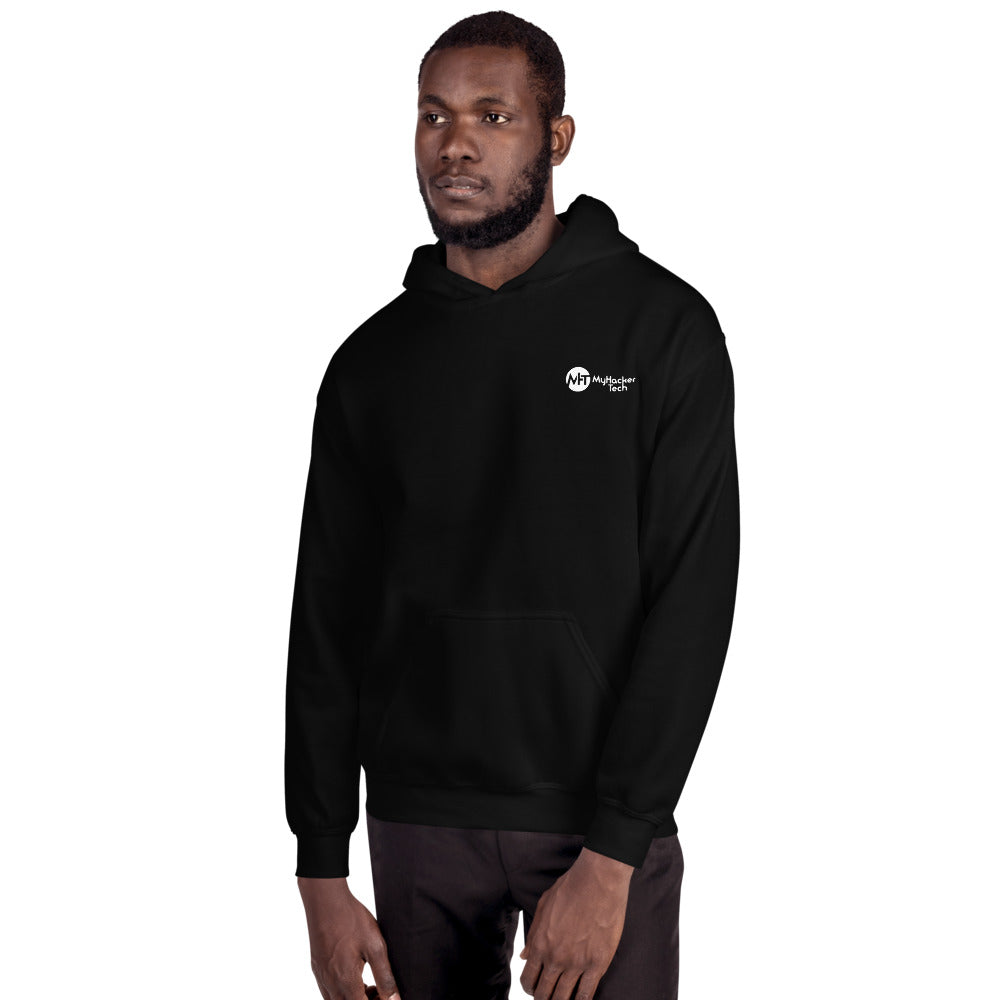 Linux is sexy - Unisex Hoodie ( with back design) by DarkByteGear