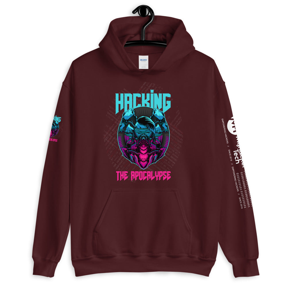 Hacking the apocalypse v2 - Unisex Hoodie by DarkByteGear
