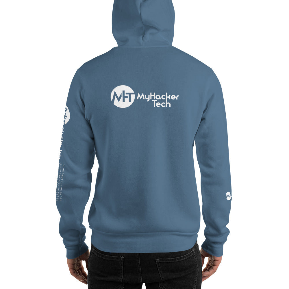 MyHackerTech Classic - Unisex Hoodie (with all sides designs) by DarkByteGear