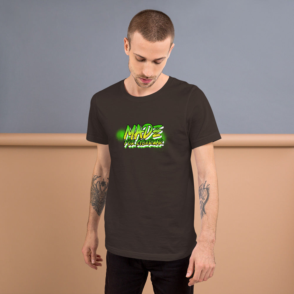 Made for cyberwar - Short-Sleeve Unisex T-Shirt by DarkByteGear