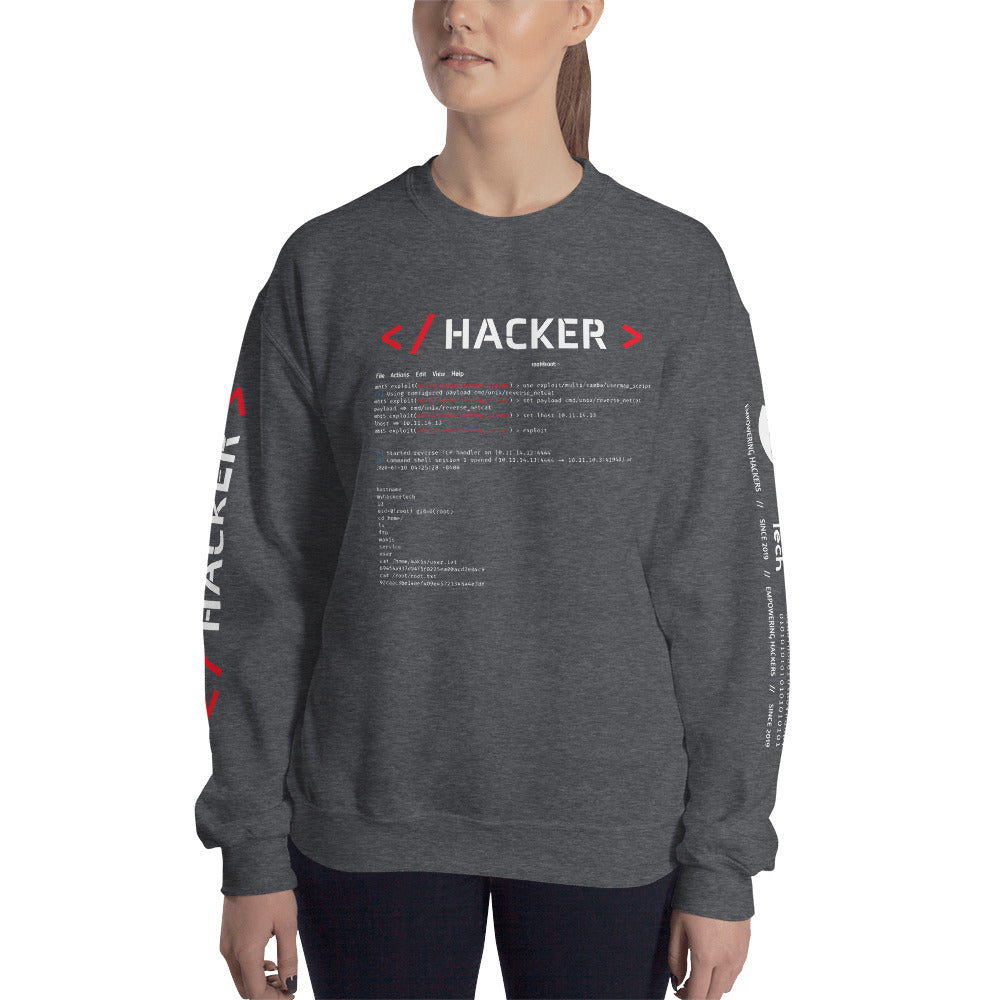Hacker v.1 - Unisex Sweatshirt by DarkByteGear