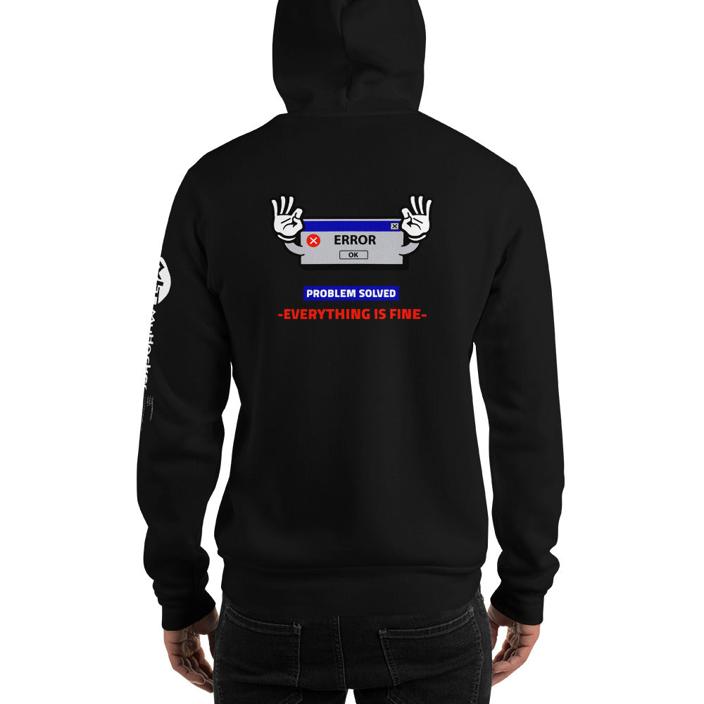Problem solved - Unisex Hoodie by DarkByteGear