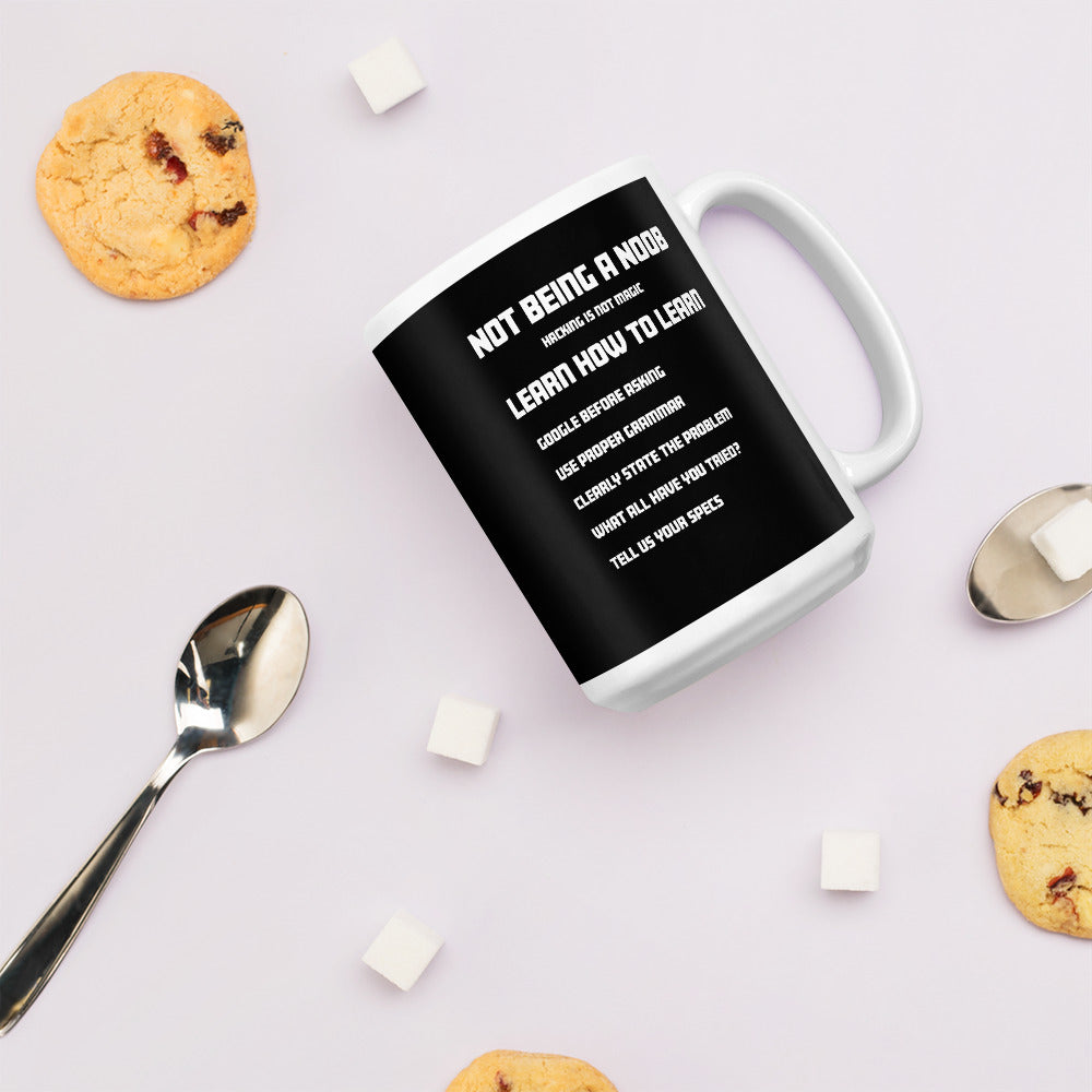Not Being A Noob - Mug by DarkByteGear