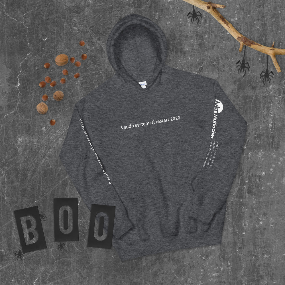 $ sudo systemctl restart 2020 - Unisex Hoodie (with all sides designs) by DarkByteGear