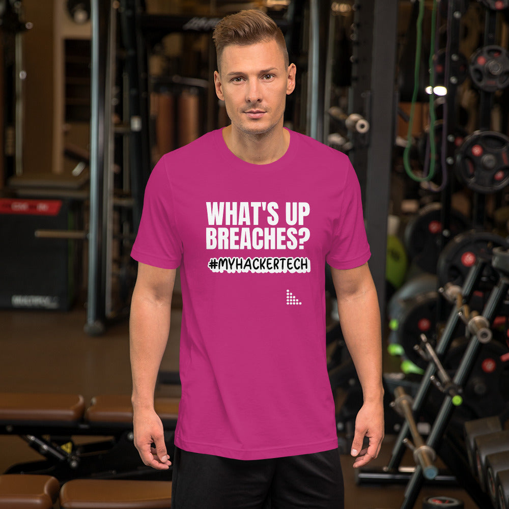 What's up breaches? - Short-Sleeve Unisex T-Shirt by DarkByteGear