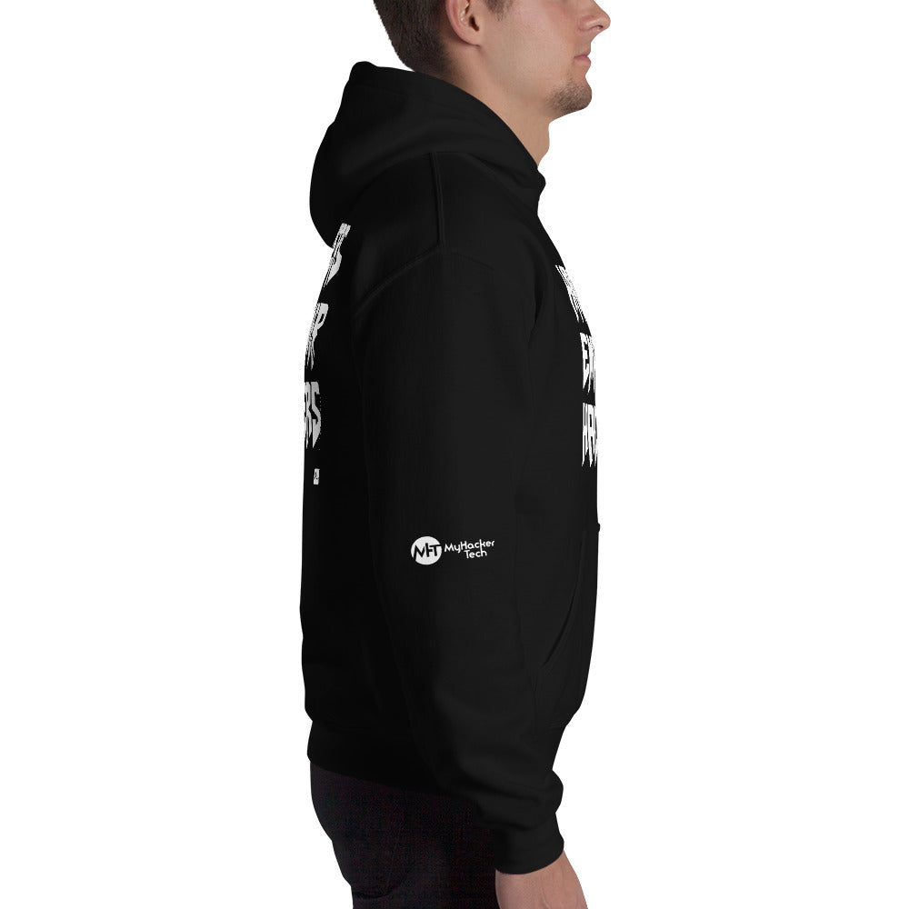 Hackers empower hackers - Unisex Hoodie by DarkByteGear