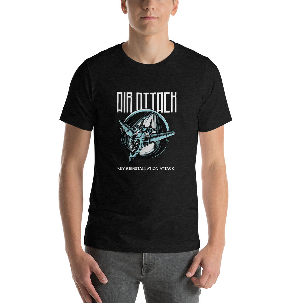 Key Reinstallation Attack - Short-Sleeve Unisex T-Shirt by DarkByteGear