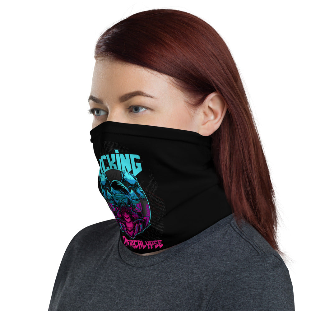 Hacking the apocalypse v2 - Neck Gaiter by DarkByteGear