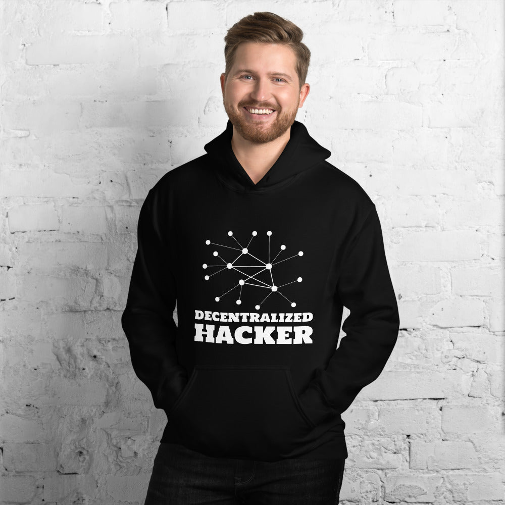 Decentralized Hacker - Unisex Hoodie by DarkByteGear