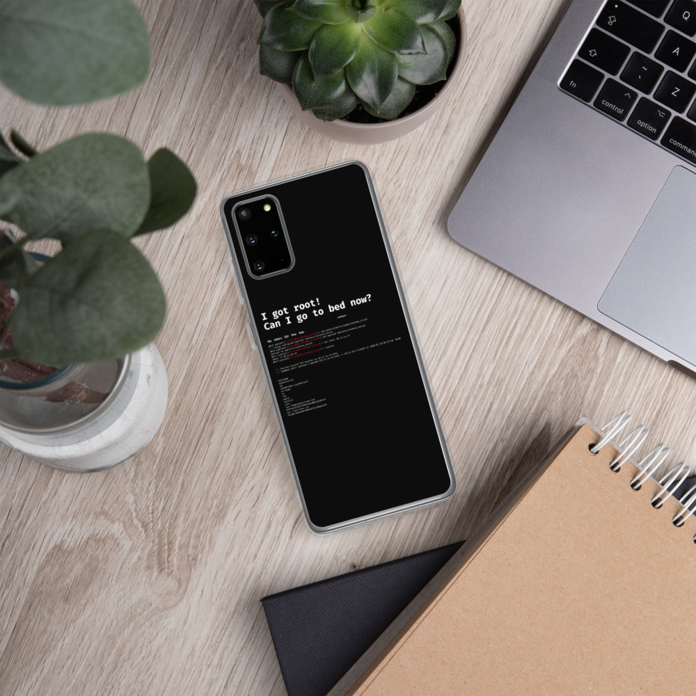 I got root! Can I go to bed now? - Samsung Case by DarkByteGear