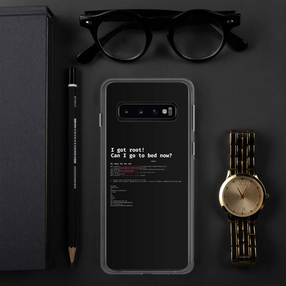I got root! Can I go to bed now? - Samsung Case by DarkByteGear