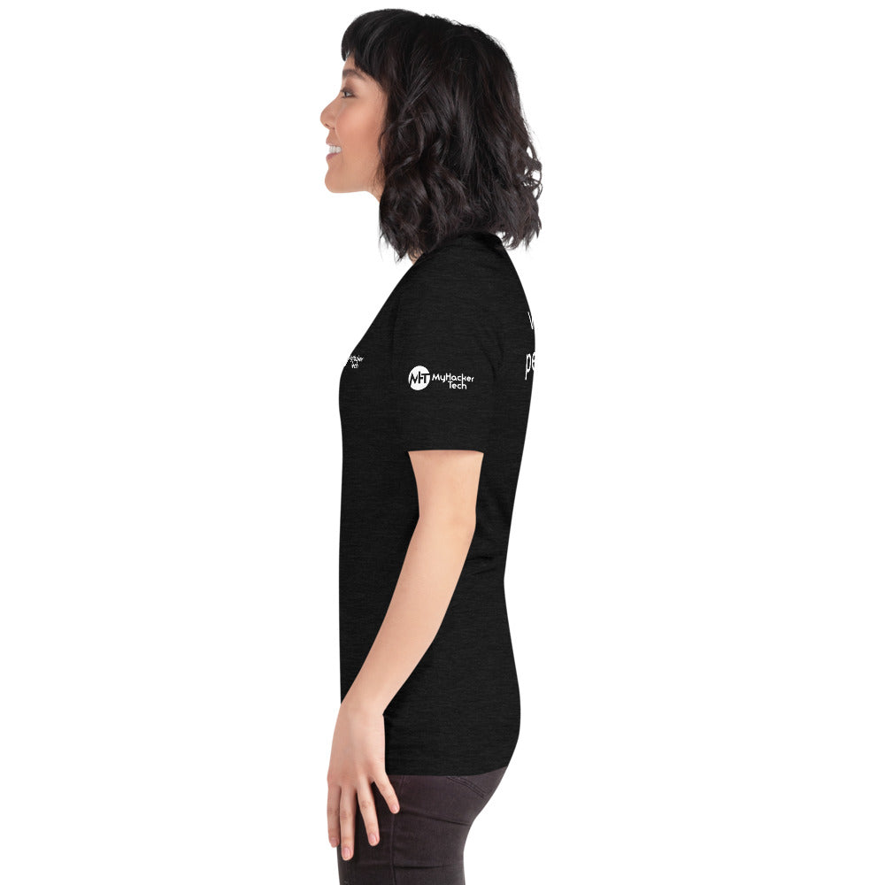 volunteer penetration tester - Short-Sleeve Unisex T-Shirt ( with all sides designs) by DarkByteGear
