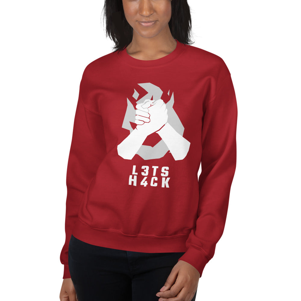L3ts H4ck - Unisex Sweatshirt by DarkByteGear
