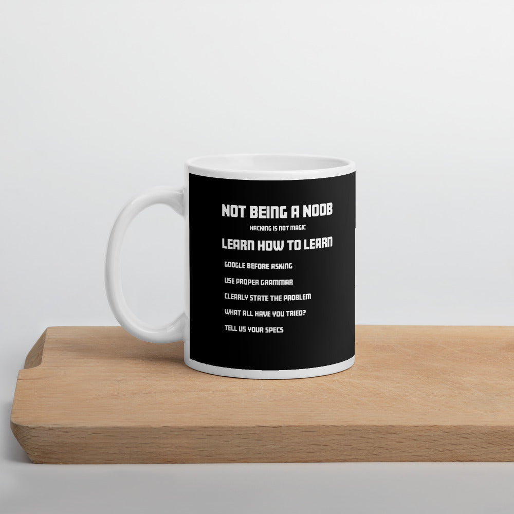 Not Being A Noob - Mug by DarkByteGear