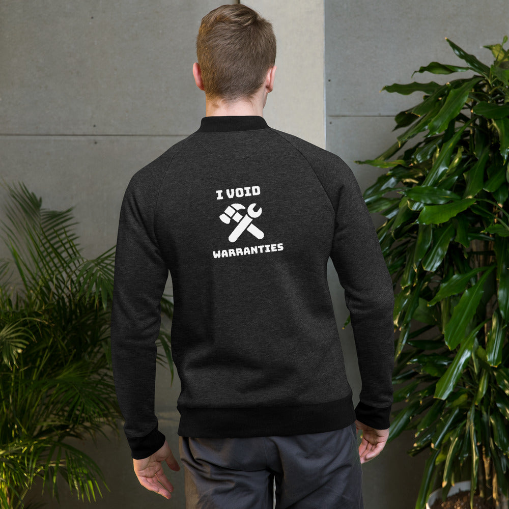 I void warranties - Bomber Jacket by DarkByteGear