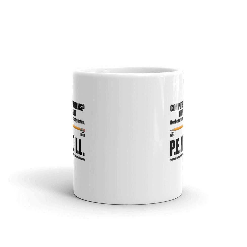 P.E.N.C.I.L. - Mug by DarkByteGear