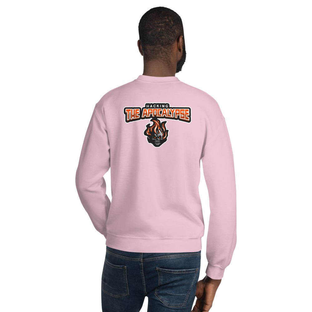 Hacking the Apocalypse v.1 - Unisex Sweatshirt by DarkByteGear