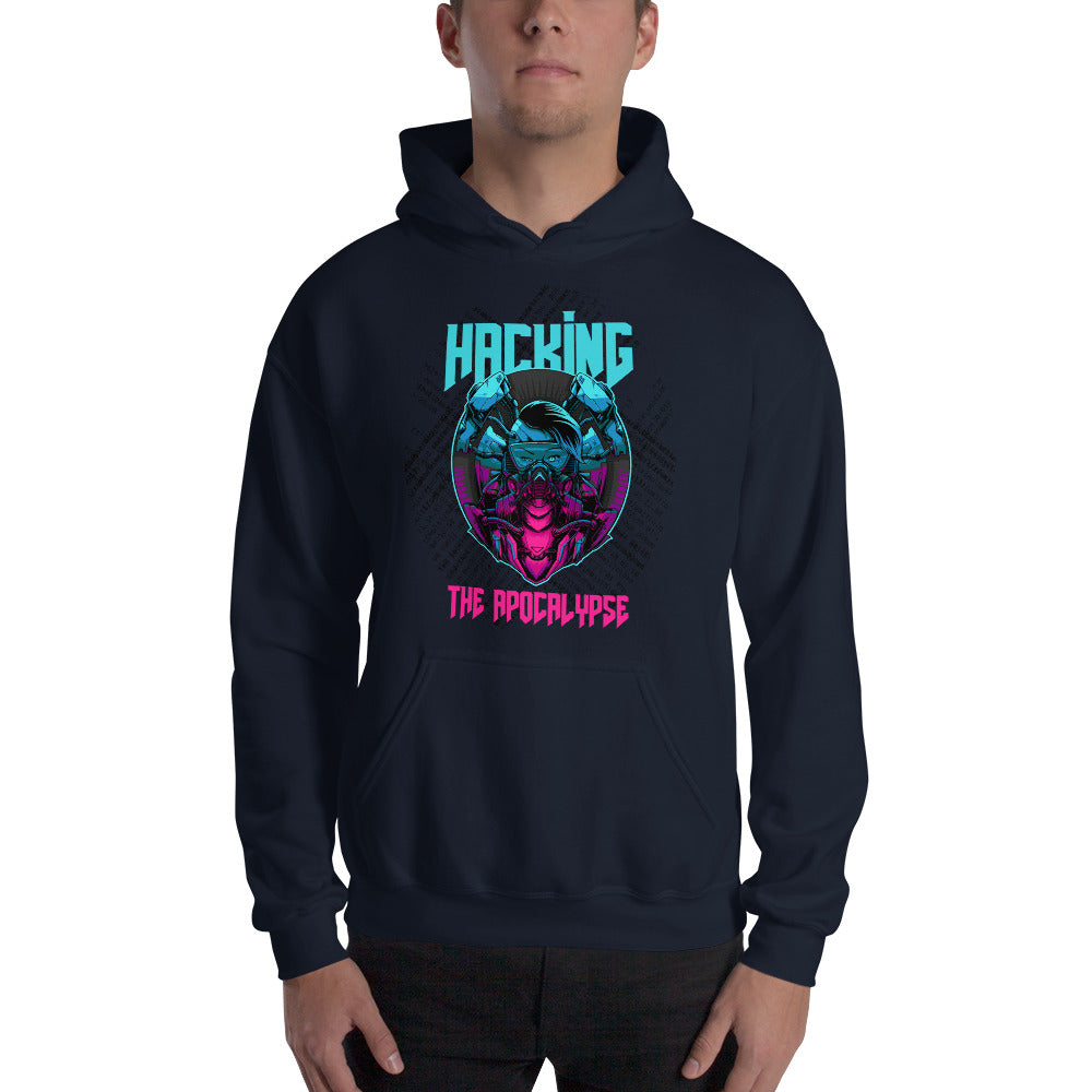 Hacking the apocalypse v2 -Unisex Hoodie by DarkByteGear