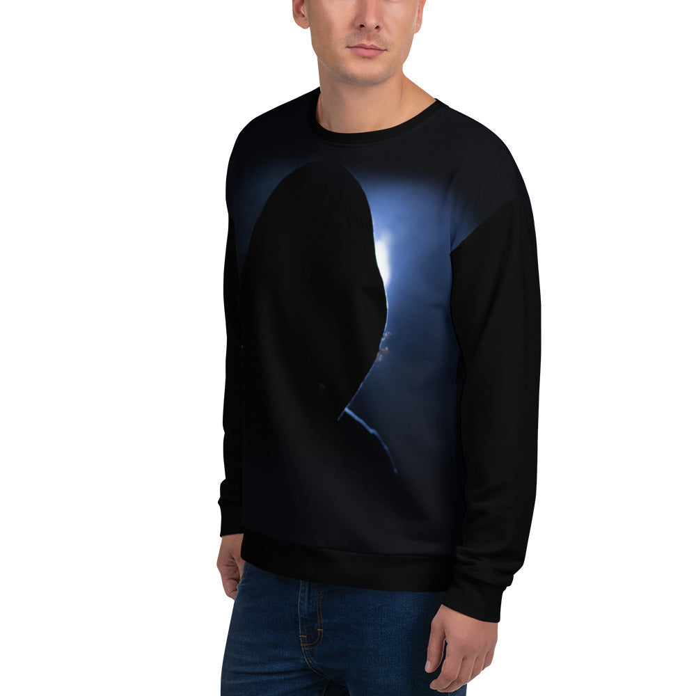 Black Hat Hacker - Unisex Sweatshirt by DarkByteGear