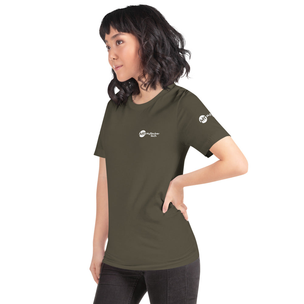 volunteer penetration tester - Short-Sleeve Unisex T-Shirt ( with all sides designs) by DarkByteGear