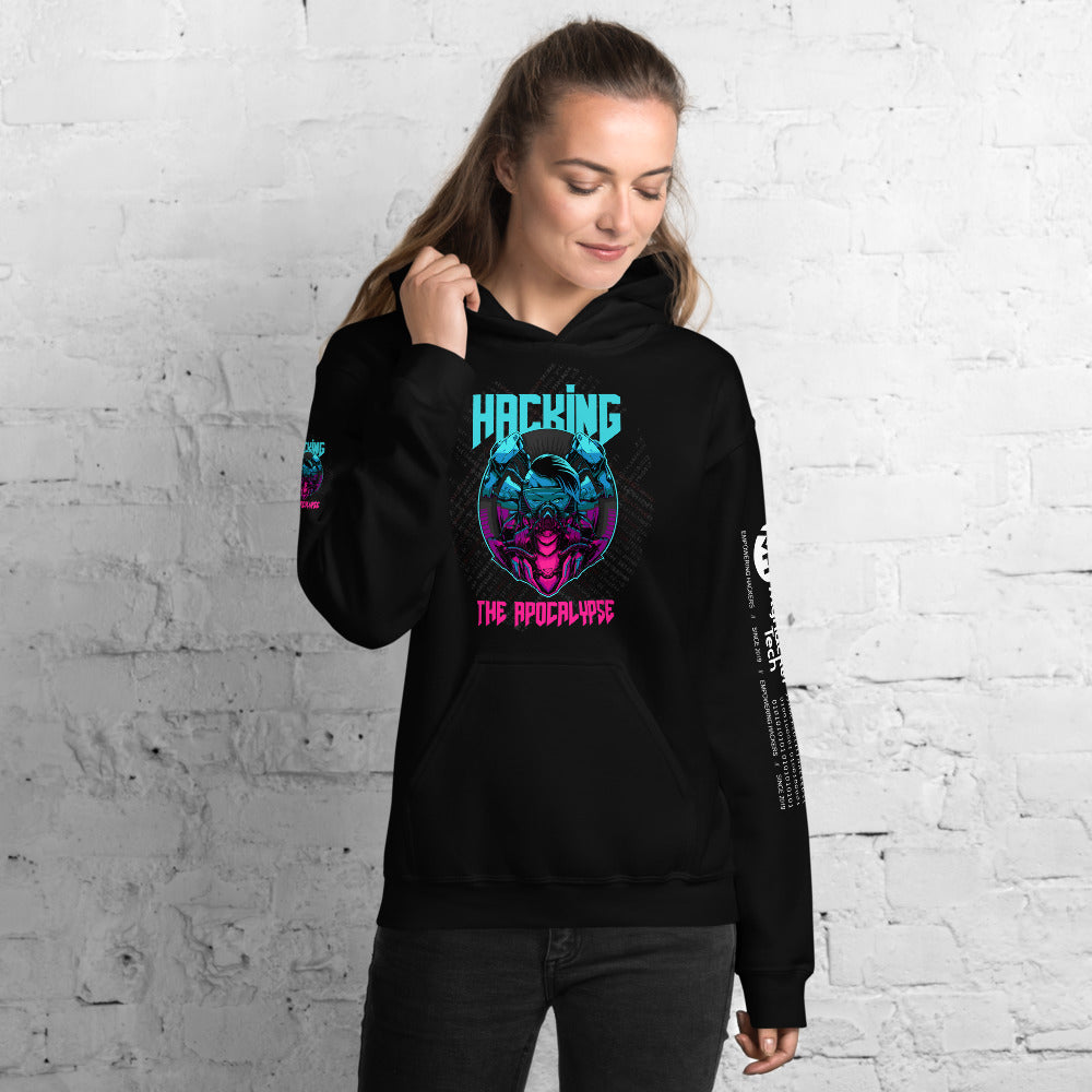 Hacking the apocalypse v2 - Unisex Hoodie by DarkByteGear