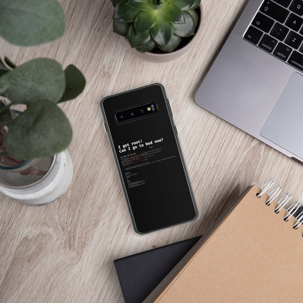 I got root! Can I go to bed now? - Samsung Case by DarkByteGear