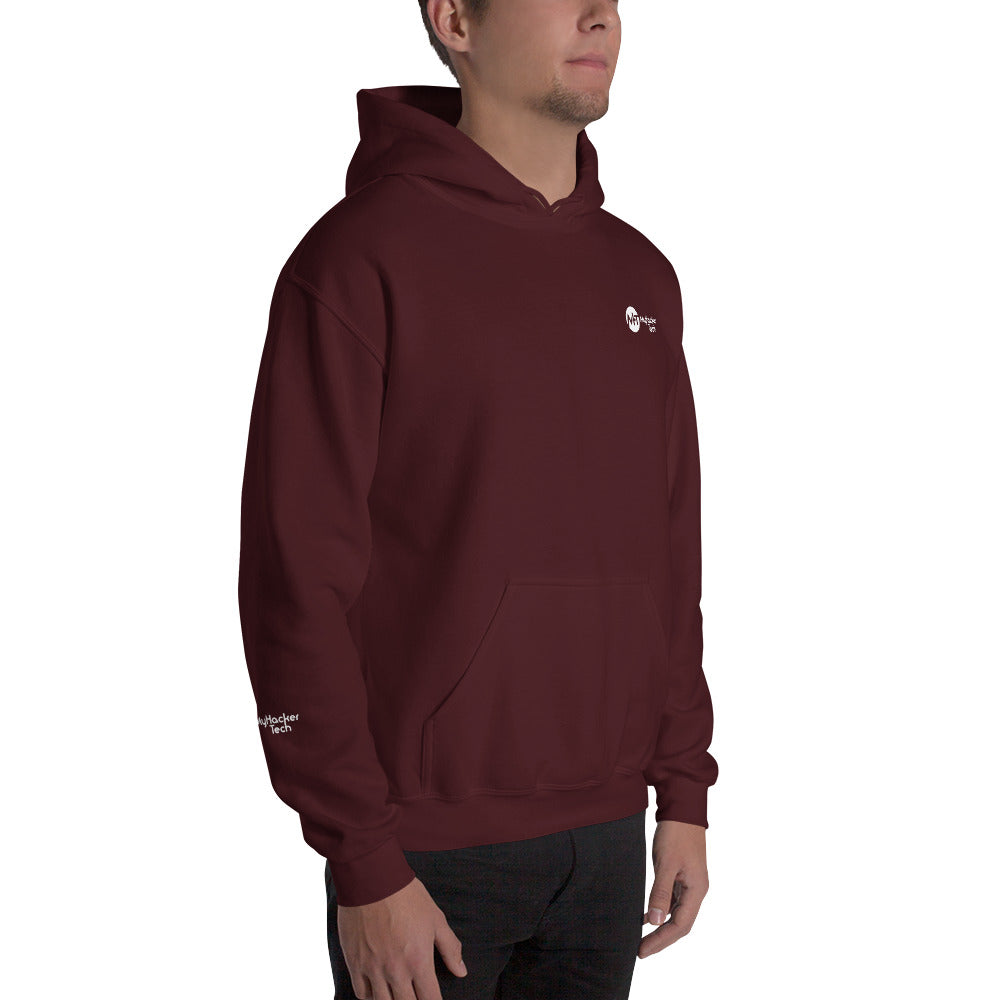 MyHackerTech Classic - Unisex Hoodie (with all sides designs) by DarkByteGear