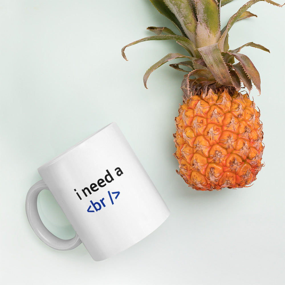 i need a break - Mug by DarkByteGear