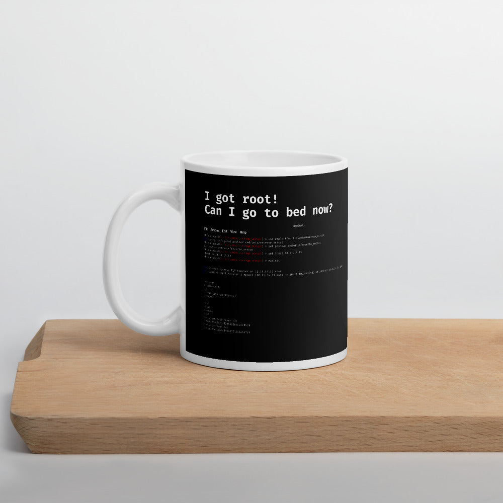 I got root! Can I go to bed now? - Mug by DarkByteGear